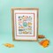 American Crafts Farmstead Harvest Stickers 47/Pkg-Icon - Puffy Gold Foil